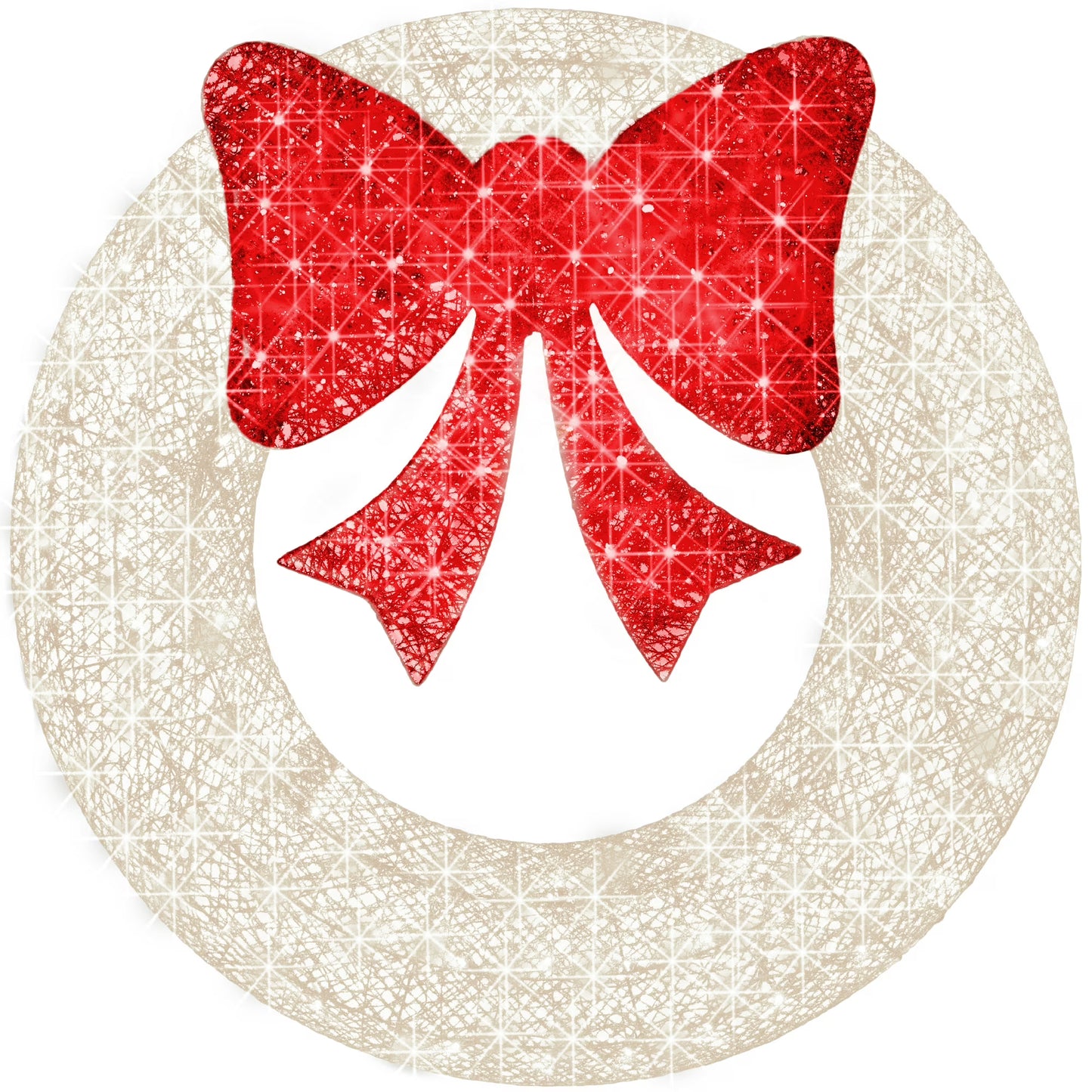 Wreathly™ HaloGlow Light-Up Wreath