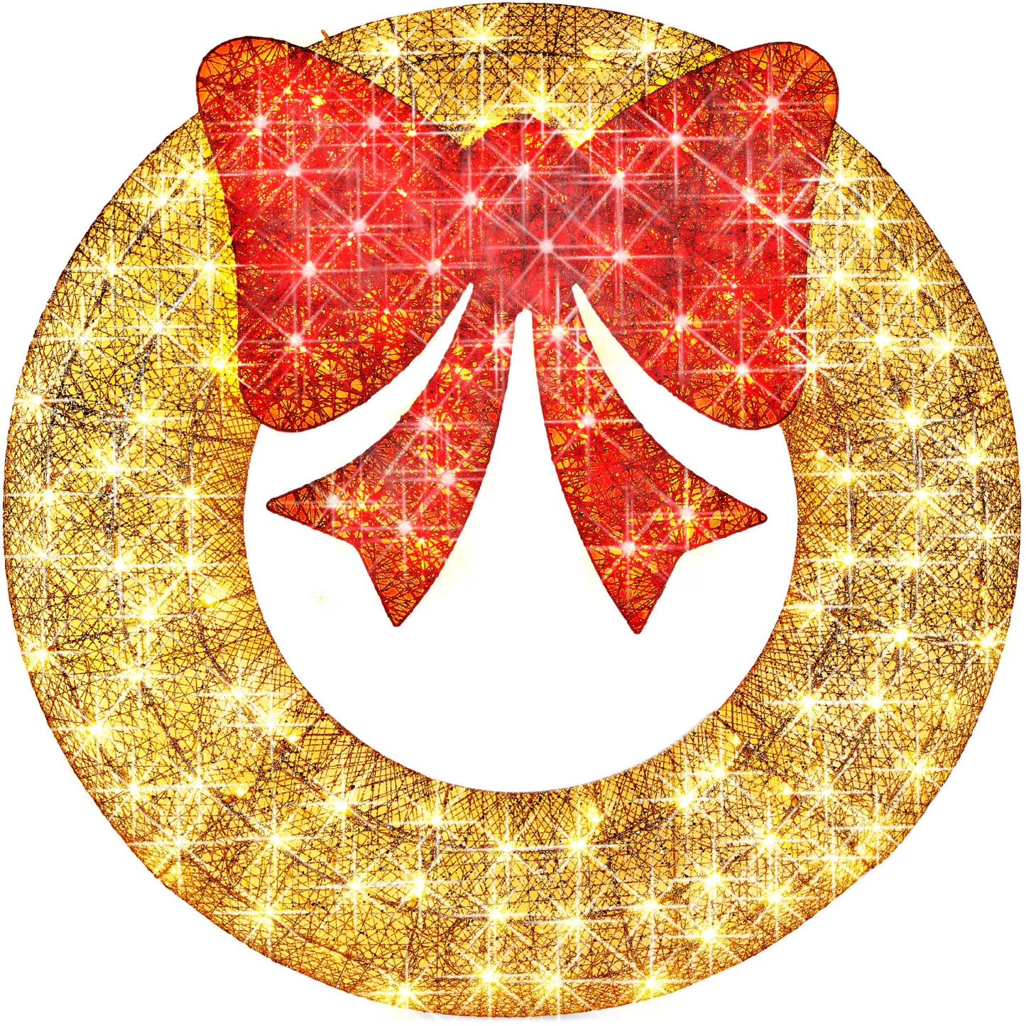 Wreathly™ HaloGlow Light-Up Wreath